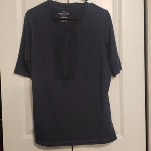 Ladies Shirt. XXL 20 Navy Blue
